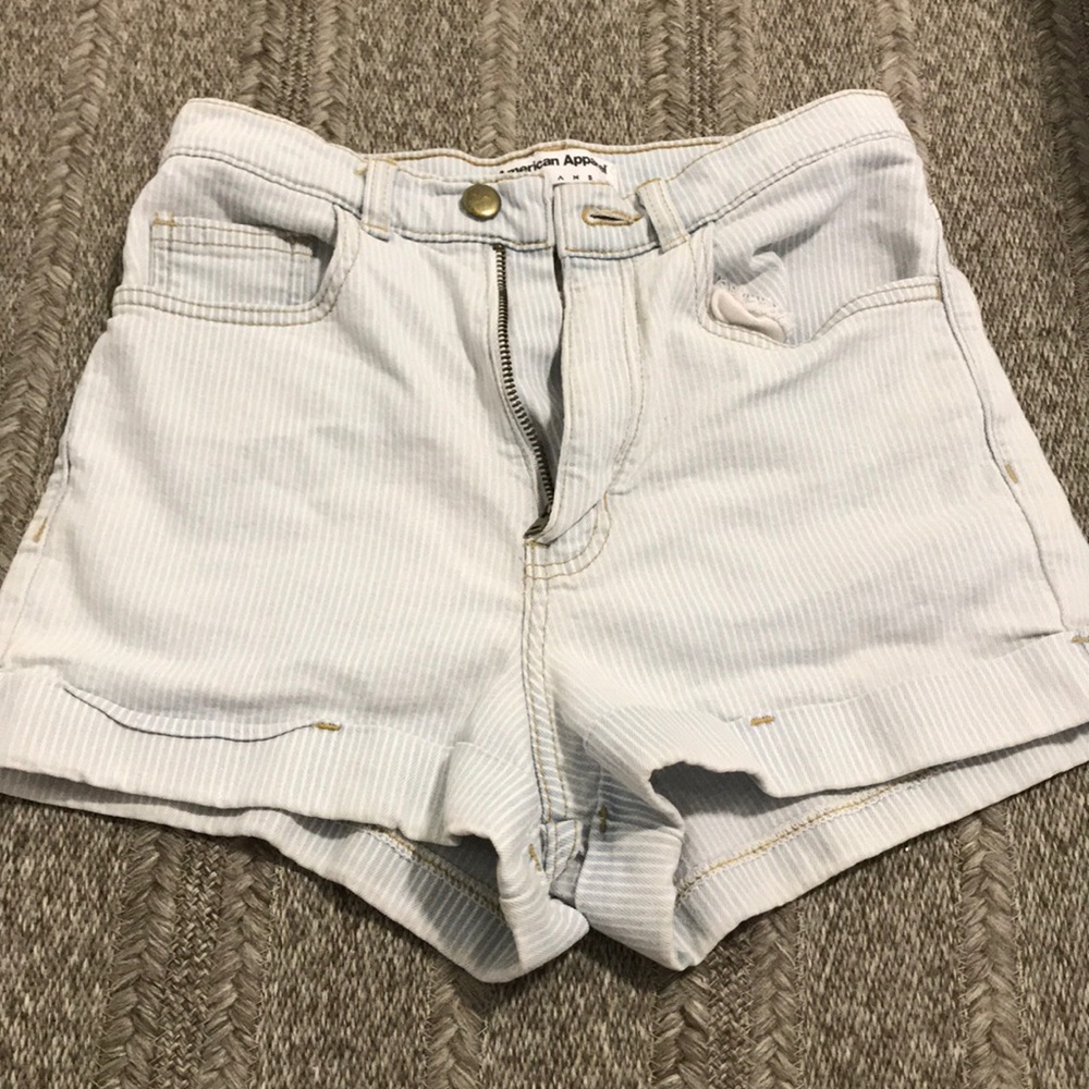 American Apparel Denim Shorts